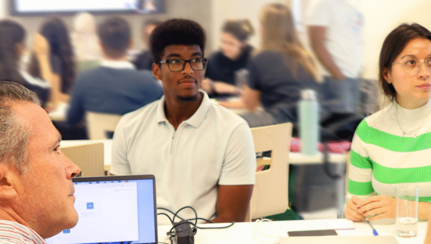 Students in the classroom
